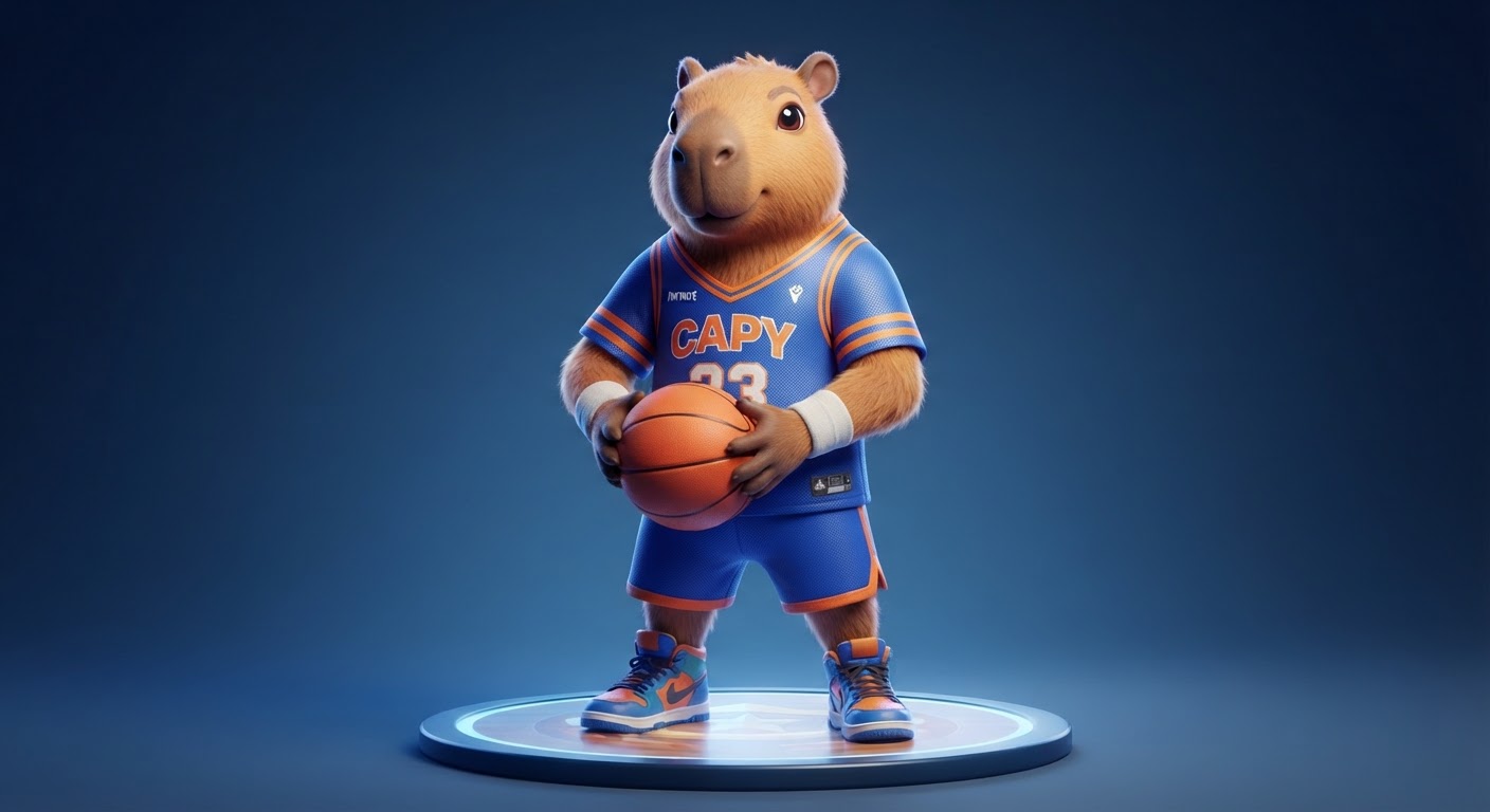 Slam Dunk Calm Capy marketplace style