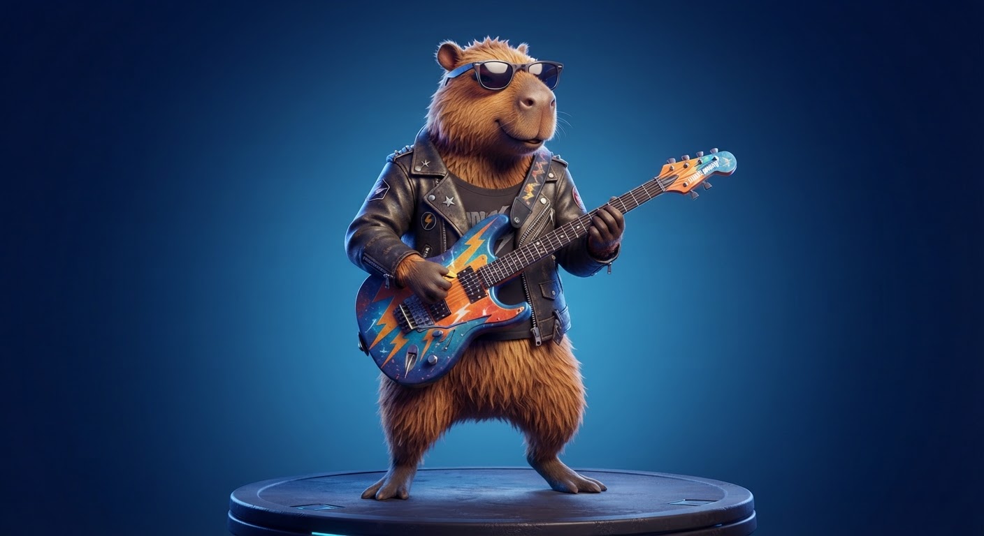 Rockstar Calm Capy marketplace style