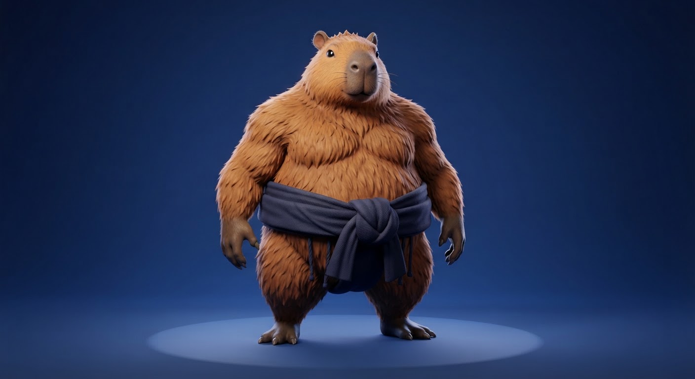 Sumo Capy Calm Capy marketplace style