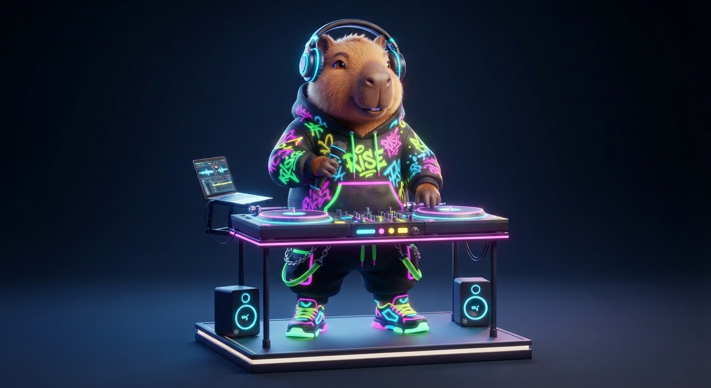 DJ Capy Calm Capy marketplace style