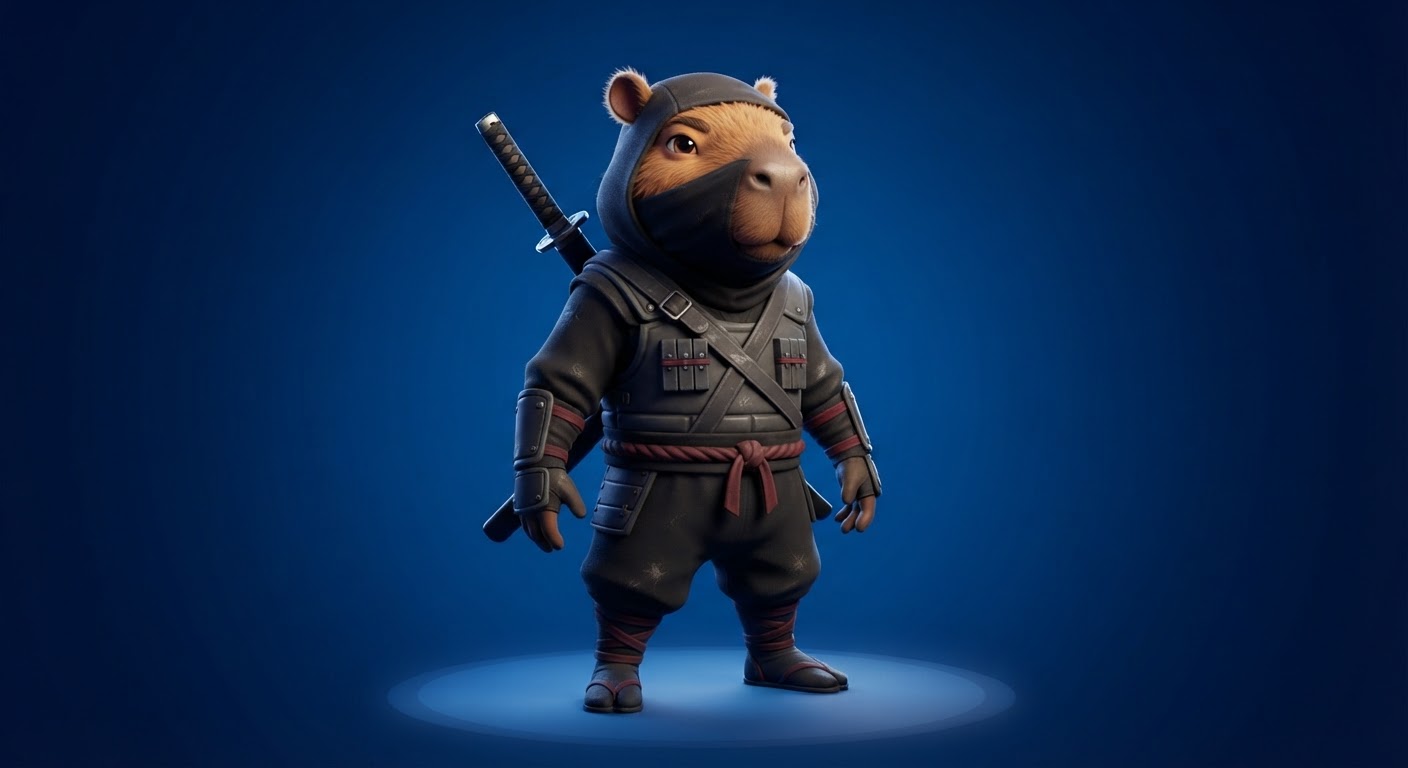 Ninja Capy Calm Capy marketplace style