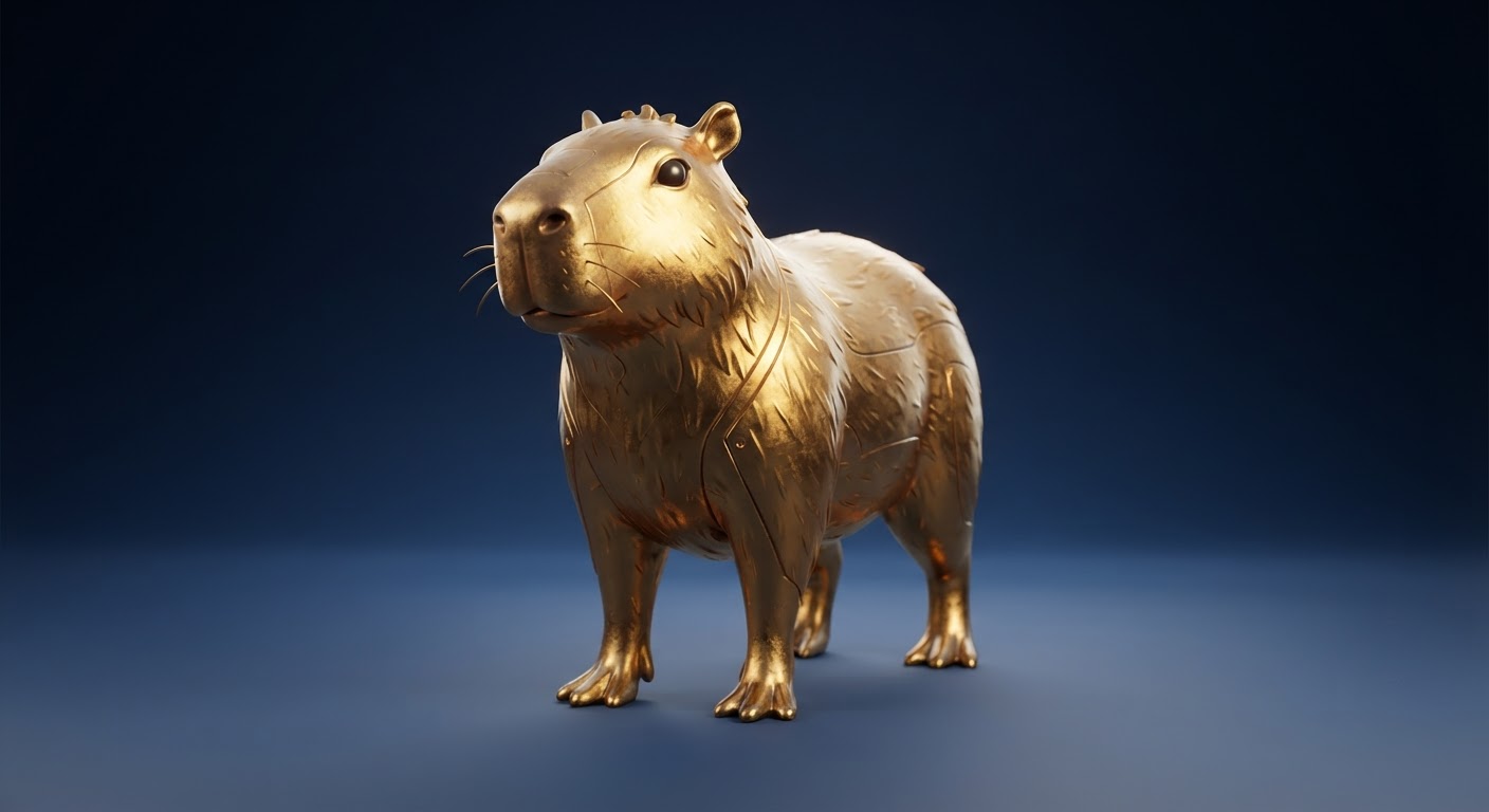 Golden Grazer Calm Capy marketplace style