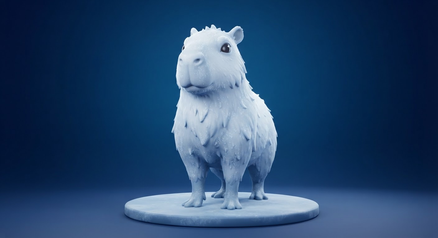 Snowfur Calm Capy marketplace style
