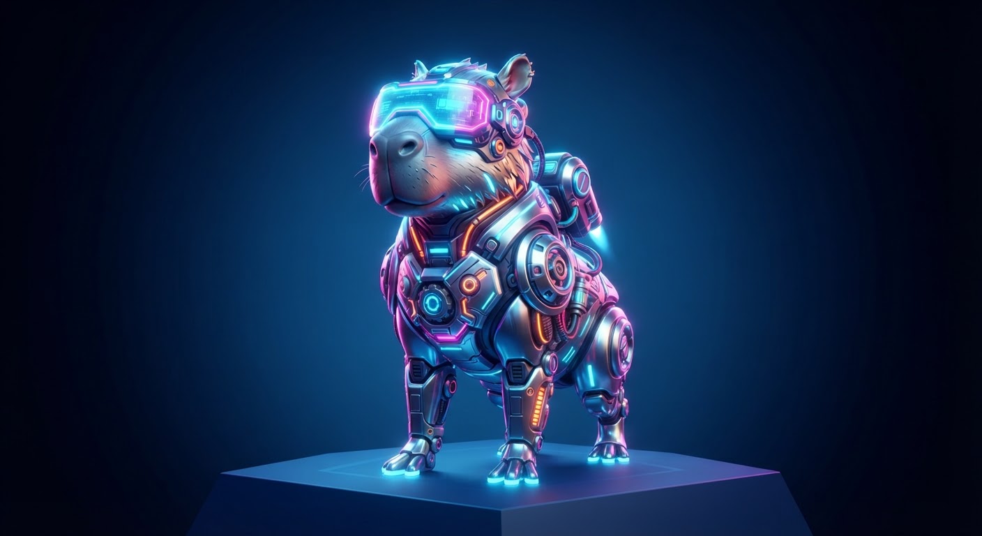 Cyber Capy Calm Capy marketplace style
